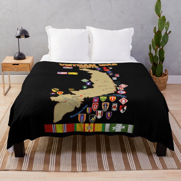 Item preview, Map - Vietnam Units - 3 wo DS designed and sold by Military Insignia Products.