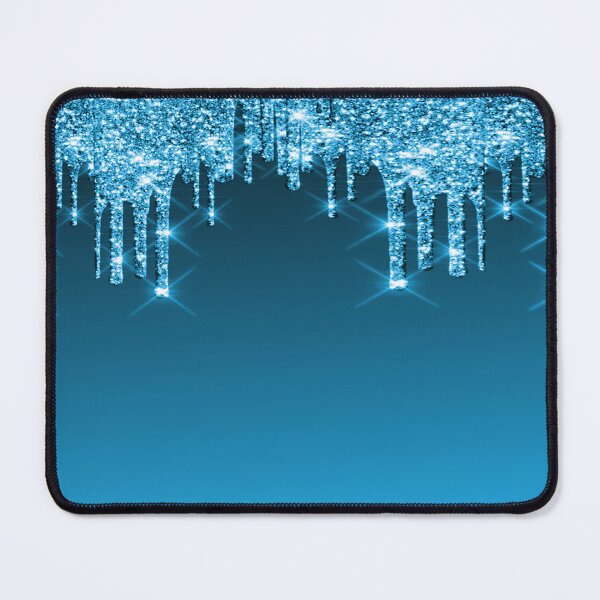 Item preview, Blue Glitter Dripping designed and sold by TrendyGlitter.