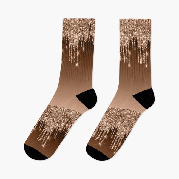 Item preview, Beautiful Golden Glitter Dripping  designed and sold by TrendyGlitter.