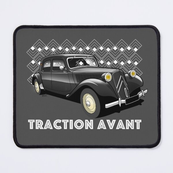 Item preview, Traction Avant 3/4 outline graphic illustration  designed and sold by RJWautographics.