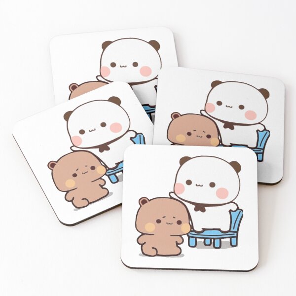 Aperçu de l'œuvre Le joli couple Bubu apaise Dudu créée et vendue par gingersweet.