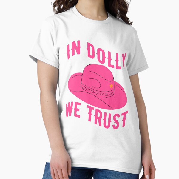 Item preview, In Dolly We Trust - Rosafarbener Cowgirl-Hut in Dolly We Trust designed and sold by diip.