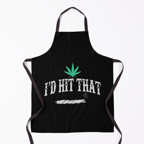 Item preview, I'd Hit That Marijuana 420 Pot Weed Stoner designed and sold by YansPrint.