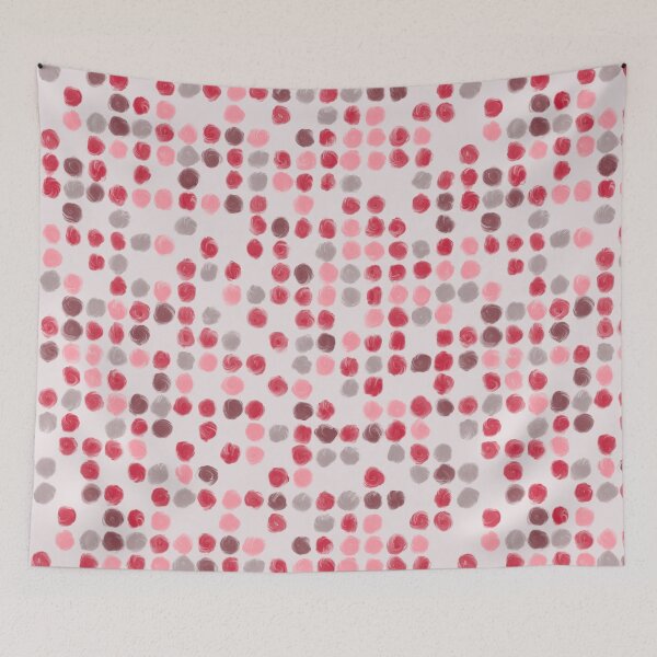 Item preview, ~ Abstract spots polka dots painterly styles monochromatic minimalist digital designed and sold by FrancesPoff.