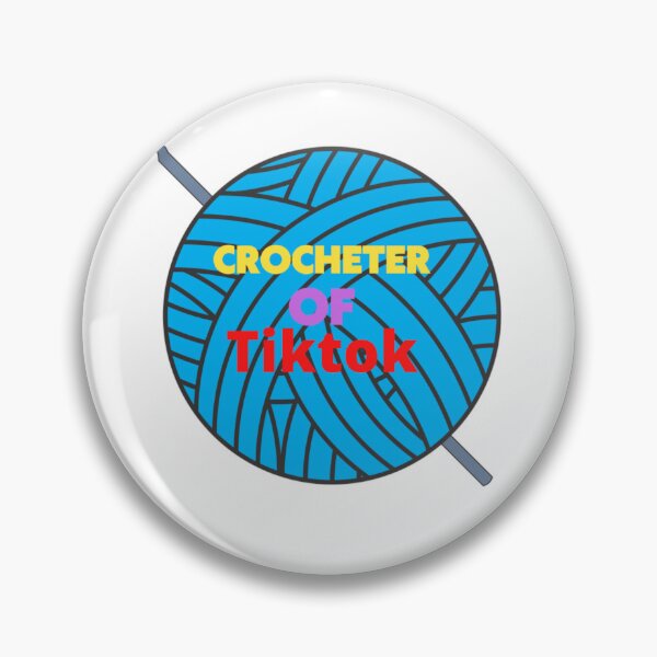 Item preview, Crocheter of Tiktok - Crochet Hook - Ball of Yarn designed and sold by ThatCrochetGirl.