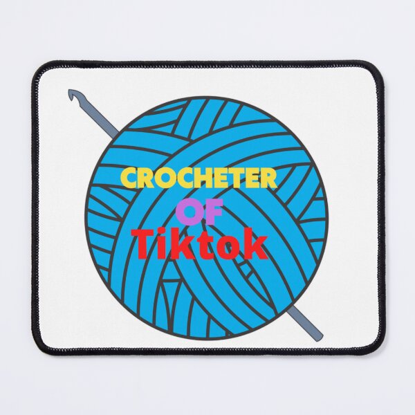 Item preview, Crocheter of Tiktok - Crochet Hook - Ball of Yarn designed and sold by ThatCrochetGirl.
