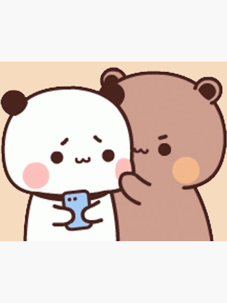 Bubu Dudu - Cute Couple Cartoon Sticker for Sale by DARTETA