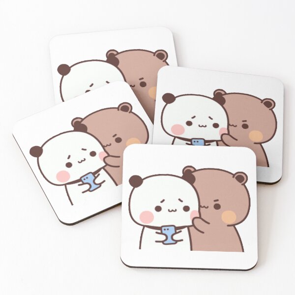 Item preview, Cute Couple Dudu And Bubu Are Huging designed and sold by gingersweet.