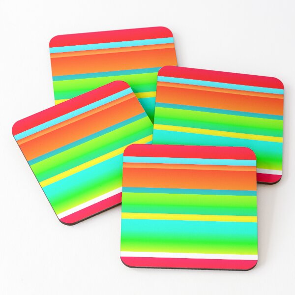 Item preview, Summer color palette striped (summer style) designed and sold by lausn.