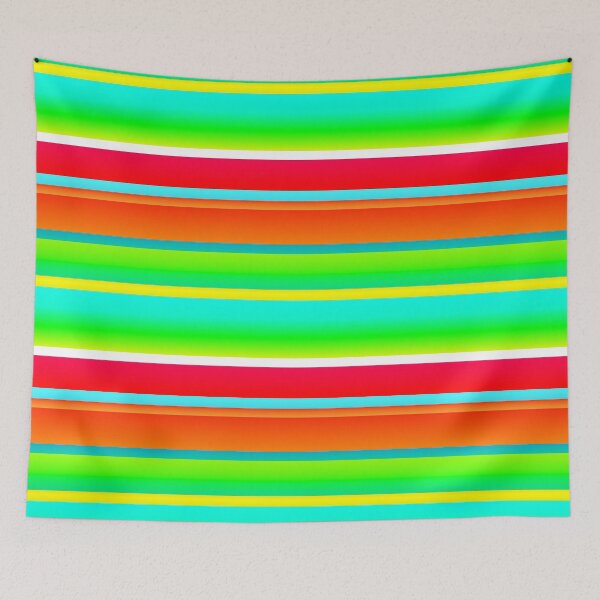 Item preview, Summer color palette striped (summer style) designed and sold by lausn.