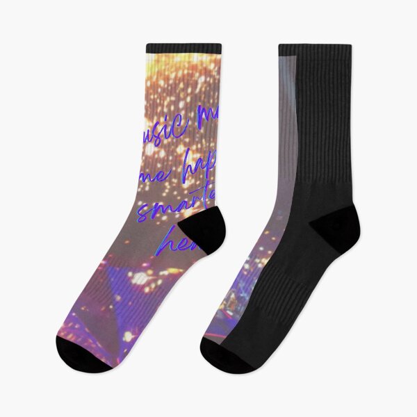 Item preview, Music makes me happier, smarter and healthier designed and sold by LaurelFreeborg.