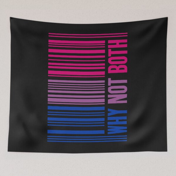 Item preview, LGBTQ Bisexual Pride Bi-Furious Why Not Both designed and sold by Deborah-Jones.