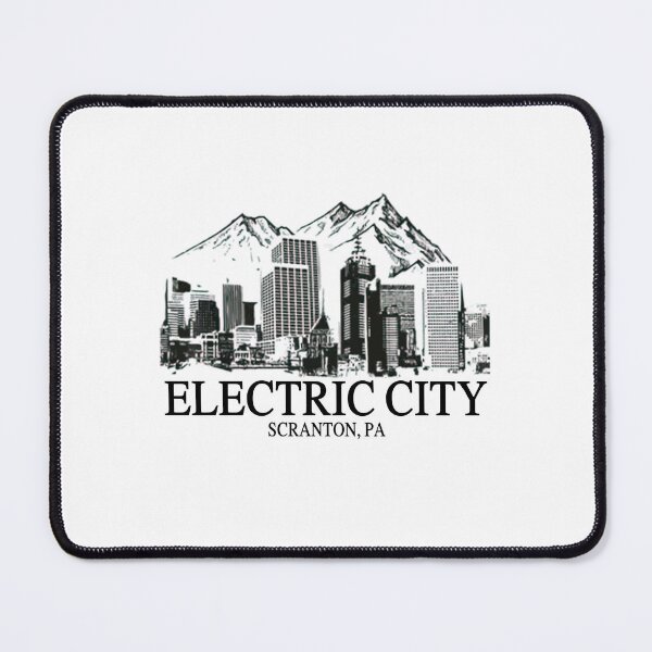 Item preview, The Electric City, The Office, Dwight Schrute, Dunder Mifflin, Michael Scott, Scranton designed and sold by YansPrint.