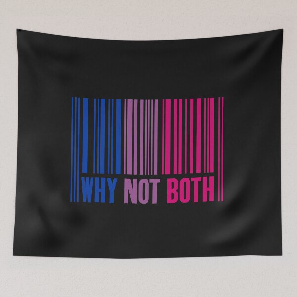 Item preview, LGBTQ Bisexual Pride Bi-Furious Why Not Both designed and sold by Deborah-Jones.