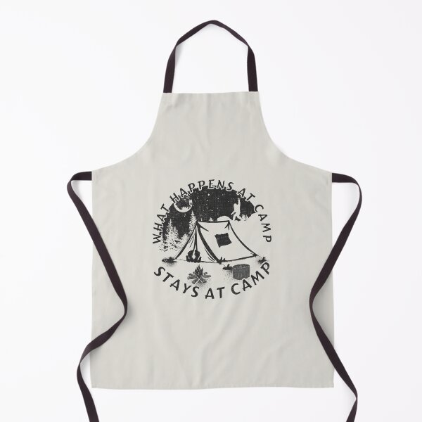 Item preview, What happens at camp stays at camp – Funny camping quote designed and sold by yococo.