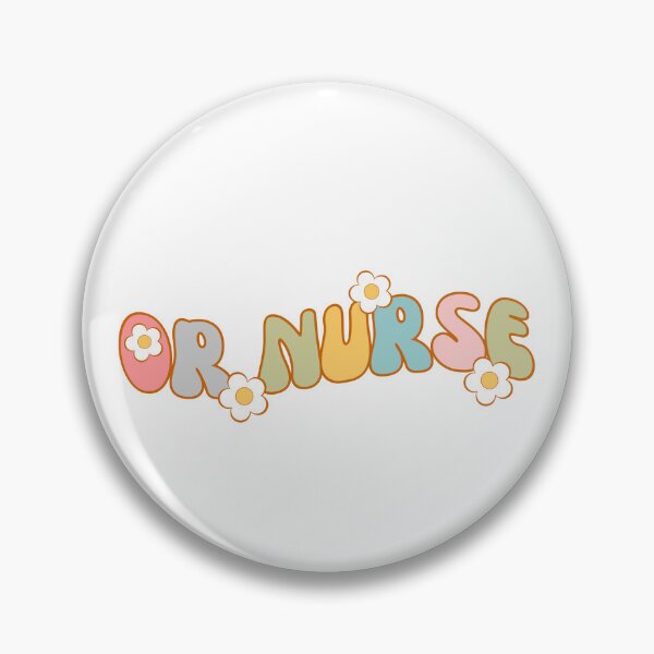 Artikelvorschau, Floral OR Nurse - RN - Registered Nurse - OP-Krankenschwester entworfen und verkauft von CaitU.
