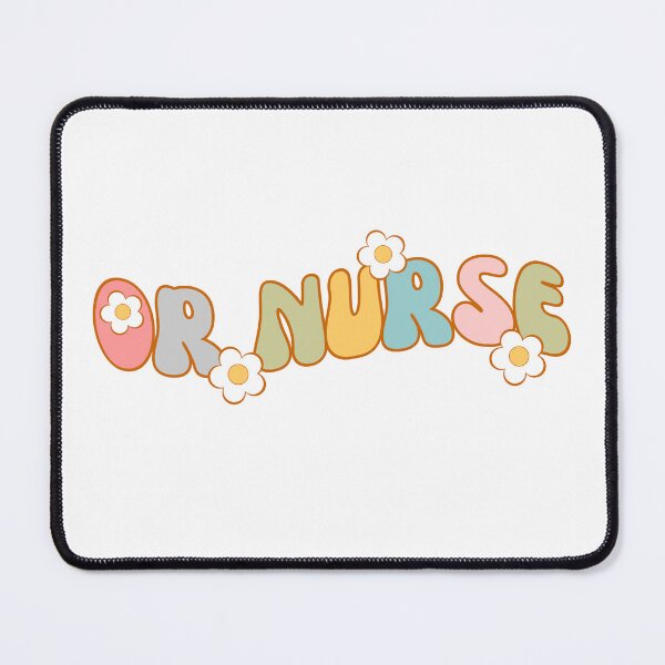 Item preview, Floral OR Nurse - RN - Registered Nurse - Operating Room Nurse designed and sold by CaitU.