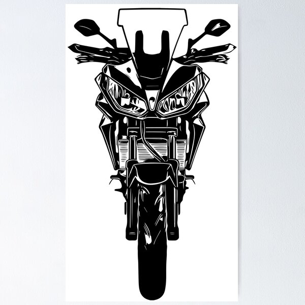 Superior Posters Yamaha Poster Motorcycle Bike Wall Decor 16x20 Inches