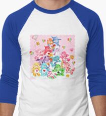 Care Bear, Care Bear Cousins, Retro 80s Cartoon Cute Men's Baseball ¾ T-Shirt