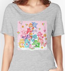 Care Bear, Care Bear Cousins, Retro 80s Cartoon Cute Women's Relaxed Fit T-Shirt