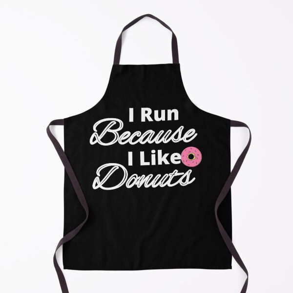 Item preview, I Run Because I Like Donuts designed and sold by Soft Strength Studio.