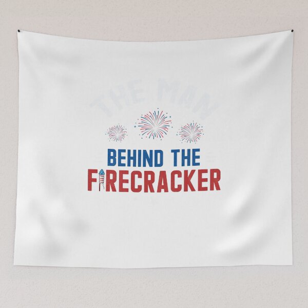 Item preview, Birthday Gift The Man Behind The Firecracker Ameican Flag Graphic For Fan designed and sold by RamiroOdonnell.