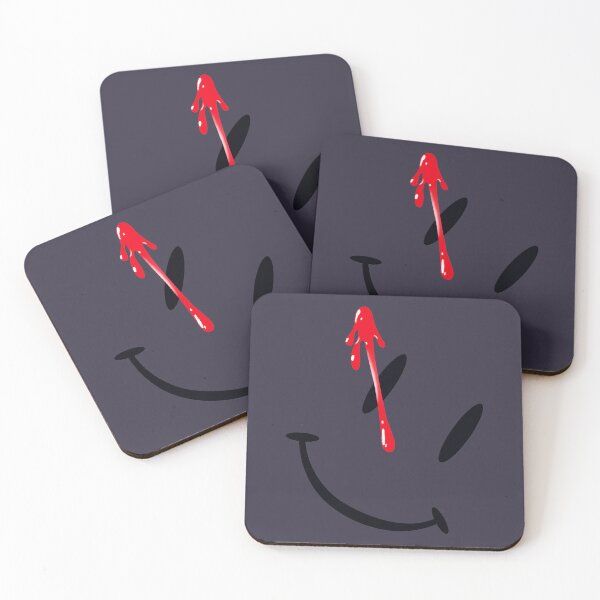 Item preview, Dark Grey Watchmen Smiley face designed and sold by JosefBertram.
