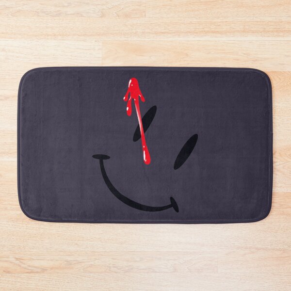 Item preview, Dark Grey Watchmen Smiley face designed and sold by JosefBertram.