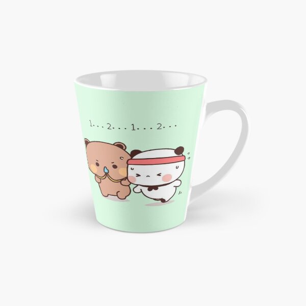 Item preview, Cute Couple Bubu And Dudu Are Doing Exercise designed and sold by gingersweet.