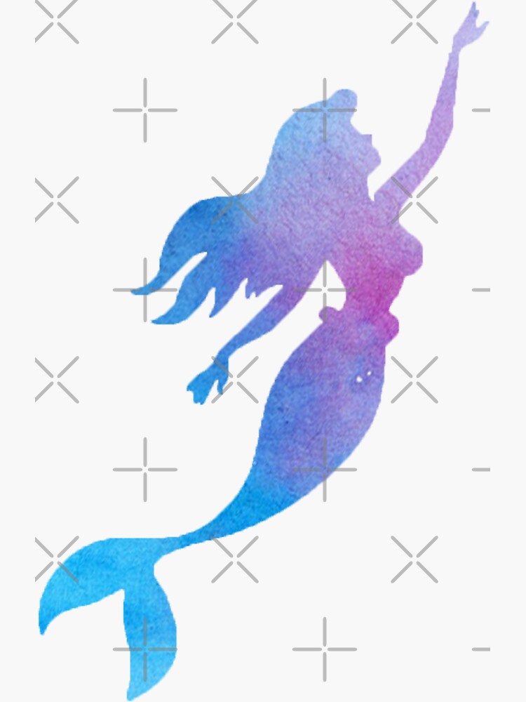 Mermaid Watercolor by darrianrebecca