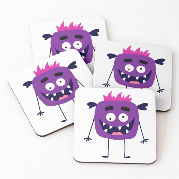 Item preview, Cute little crazy monster  designed and sold by ElenaJoyDesign.