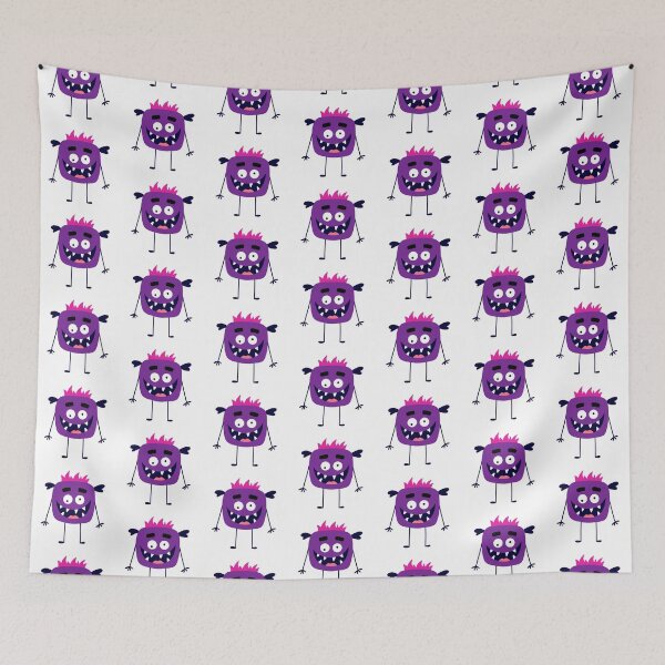 Item preview, Cute little crazy monster  designed and sold by ElenaJoyDesign.