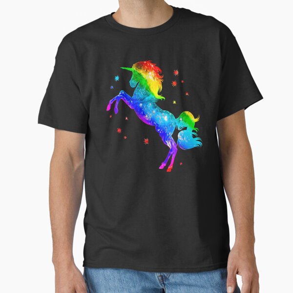 Item preview, Rainbow Unicorn, stars, galaxy style, space designed and sold by boom-art.