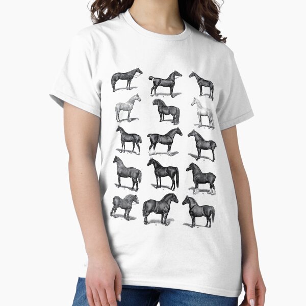 Aperçu de l'œuvre Races de chevaux d'époque créée et vendue par LeAllureVintage.