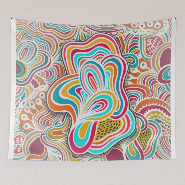 Item preview, Doodling abstracts designed and sold by NadineMay.