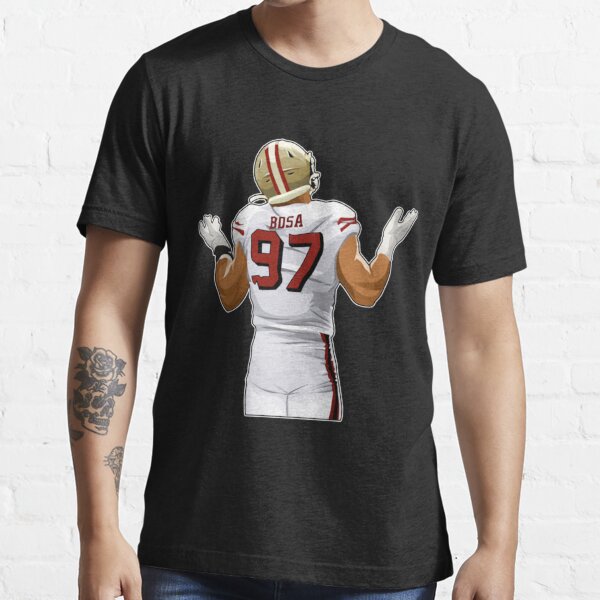 Nick Bosa Baseball Tee Shirt  San Francisco Football Men's