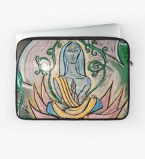 Yogic Ascension (from Chalk Meditation #5) Laptop Sleeve