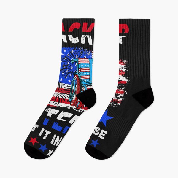 Item preview, Back it Up Terry Put It In Reverse US Flag Fireworks designed and sold by Lynette1241.