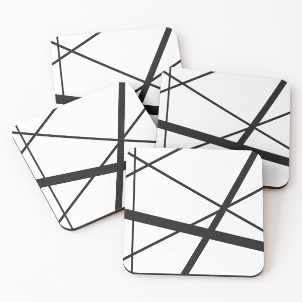 Item preview, Black and White Geometric Lines designed and sold by DHSTN.