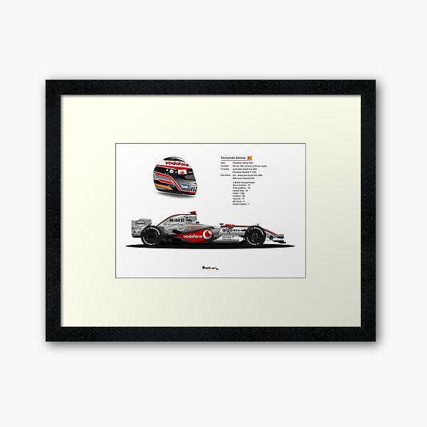 Fernando Alonso 直筆サイン McLaren Honda ポスター Fernando Alonso Autograph | signed photographs
