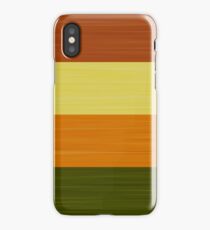 Brush Stroke Stripes: Fall Foliage iPhone Case