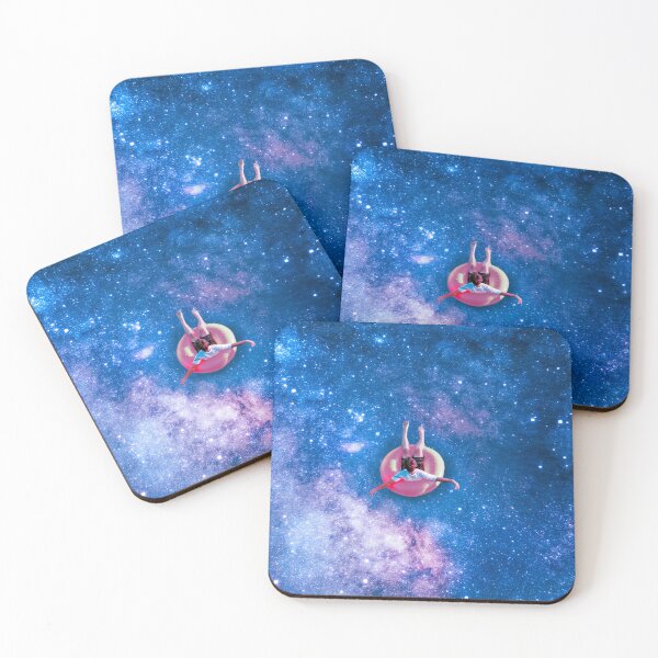 Item preview, Floating Raft in outer space  surreal collage  designed and sold by Yasmine khalifa.