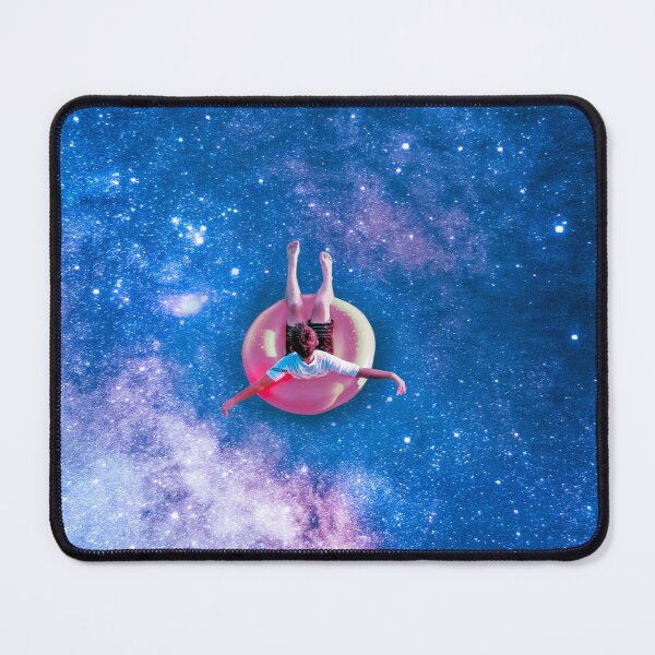 Item preview, Floating Raft in outer space  surreal collage  designed and sold by Yasmine khalifa.