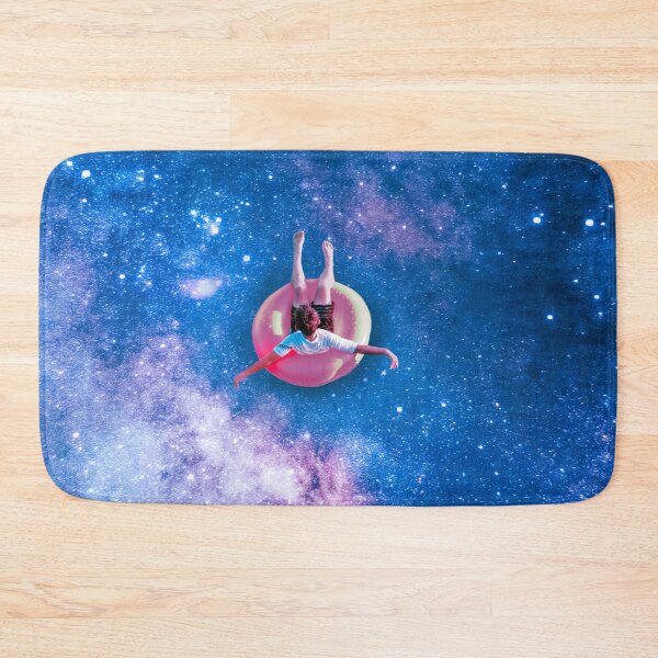 Item preview, Floating Raft in outer space  surreal collage  designed and sold by Yasmine khalifa.
