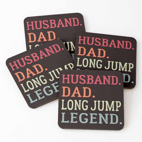 Item preview, Husband Dad Long Jump Legend, Funny Long Jump, Long Jumping, Long Jumper Gift designed and sold by Aerial Addicts.