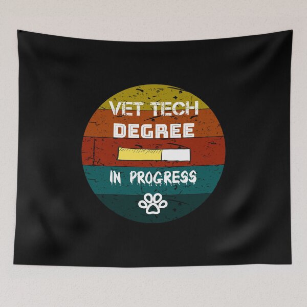 Item preview, Vet Tech Student Vintage Rero Gifts designed and sold by rachidhaz.