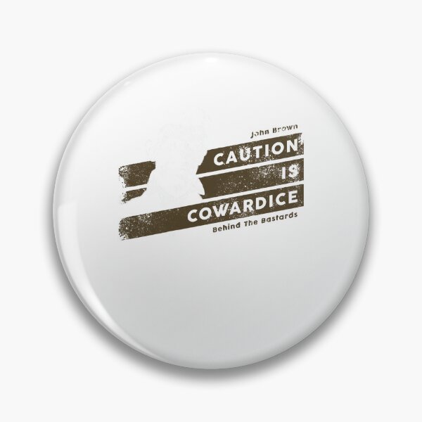 Item preview, For Men Women John Brown Caution Is Cowardice Gifts Movie Fans designed and sold by RamiroOdonnell.