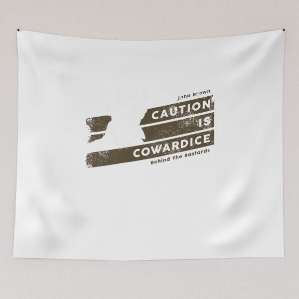Item preview, For Men Women John Brown Caution Is Cowardice Gifts Movie Fans designed and sold by RamiroOdonnell.