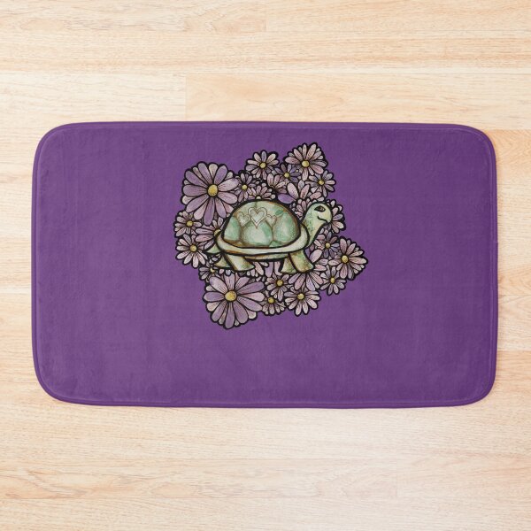 Item preview, Floral Turtle Art designed and sold by FrictionMaxxing.