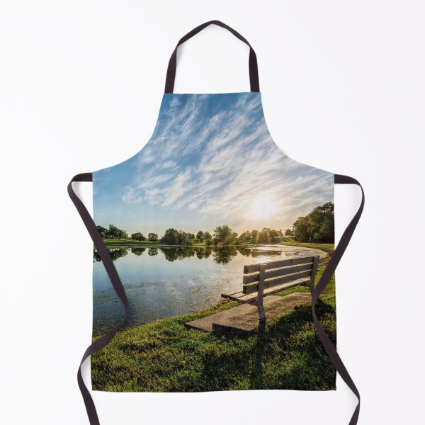 Item preview, Cape Girardeau County Park Bench Sunset designed and sold by mljdwhite.
